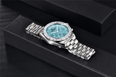 PAGANI DESIGN 1701 New Men's Watches Top Luxury Quartz Watch For Men Auto Date Speed Chronograph AR Sapphire Mirror Wristwatch