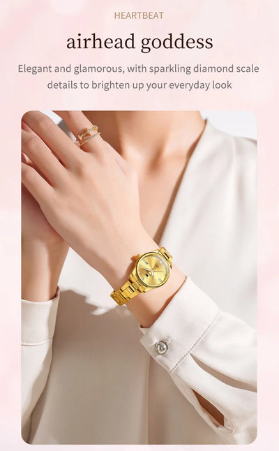 OLEVS Fashion Trend Watch for Women High Quality Waterproof Luminous Calendar Quartz Original Casual Simple Women Wrist Watches