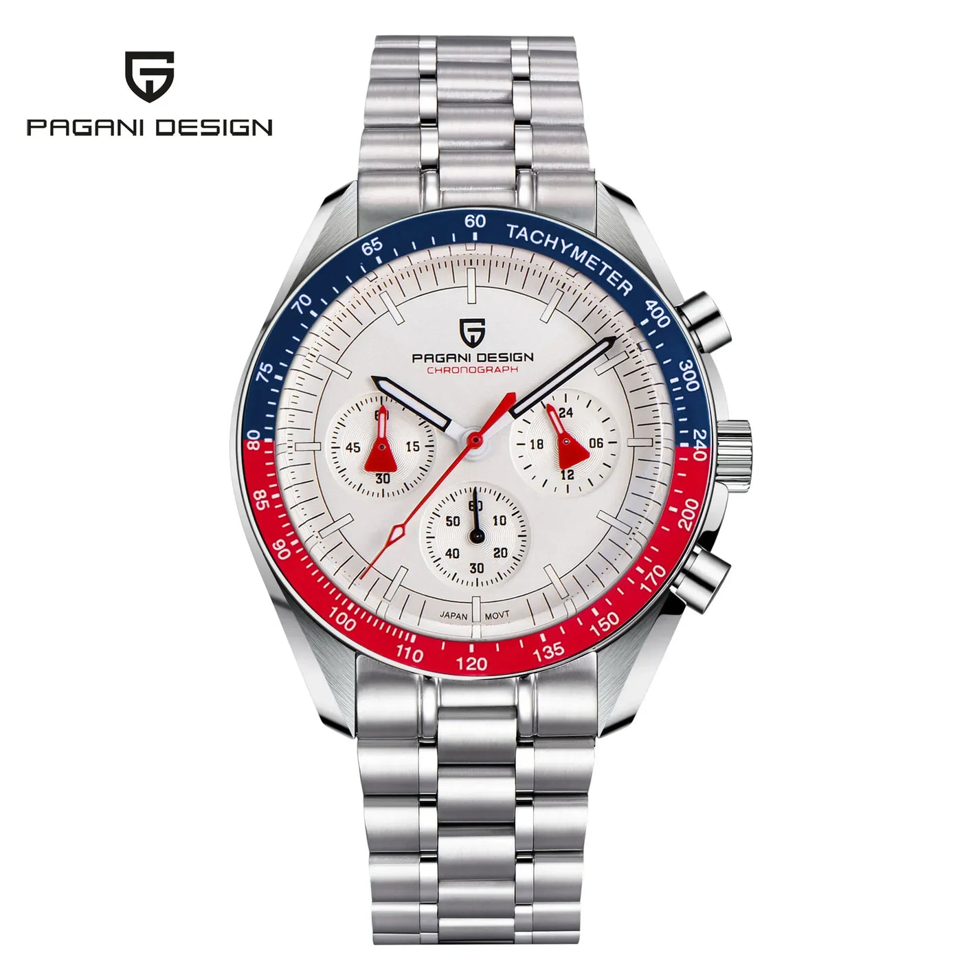 PAGANI DESIGN 2025 New Men's Watches Top Luxury Quartz Watch For Men Auto Date Speed Chronograph AR Sapphire Mirror Wrist watch