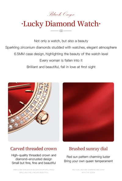 OUPINKE 3191 Luxury Women Watch Original Top Brand Waterproof Sapphire Mirror Diamond Watch Swiss Movement Quartz Women Watch