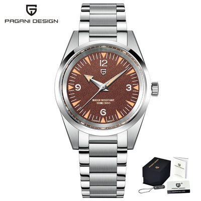 PAGANI DESIGN 2025 New VH31 Luxury Men's Quartz Watch with Luminous C3 Sapphire Stainless Steel Waterproof 10 Bar Reloj Hombre W