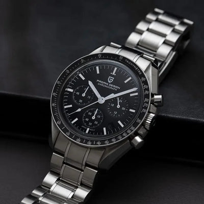 PAGANI DESIGN 2025 New Men's Watches Top Luxury Quartz Watch For Men Auto Date Speed Chronograph AR Sapphire Mirror Wrist watch