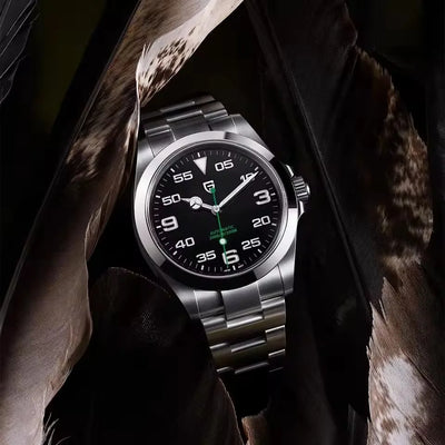 PAGANI DESIGN 2024 New 40mm Luxury Men's Mechanical AR Coated 100M Water Resistant Sapphire Glass Automatic Watch Men watches