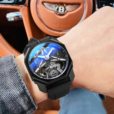 Pagani Designs Watches For Men Multifunctiona Chronograph Wristwatch Waterproof Luminous Mens Automatic Watch Reloj Montre Homme