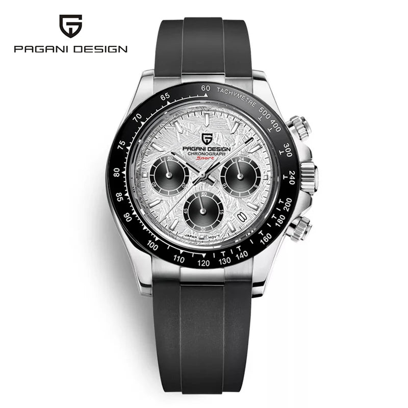 PAGANI DESIGN New 2024 Quartz Men's Watches Business Watch Mens Watches Top Brand Luxury Watch Men Chronograph VK63 Waterproof