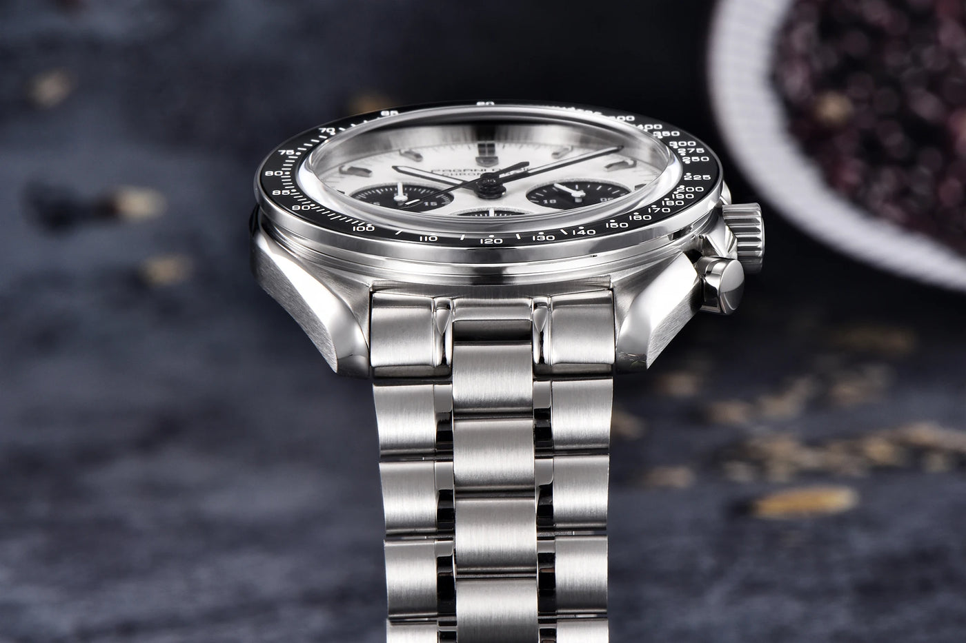 PAGANI DESIGN 2025 New Moon Men's Watches Luxury Quartz Watch Man Chronograph VK63 Men Gifts AR Sapphire Mirror Luminous Clock