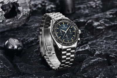 PAGANI DESIGN 1701 New Men's Watches Top Luxury Quartz Watch For Men Auto Date Speed Chronograph AR Sapphire Mirror Wristwatch