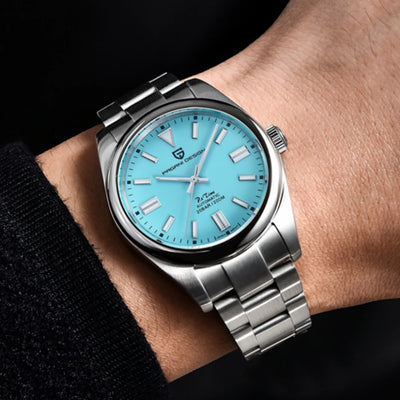 PAGANI DESIGN 2025 New Men's Mechanical Watch NH35 Luminous PD1690 Calendar Stainless Steel Sapphire Crystal Reloj Hombre