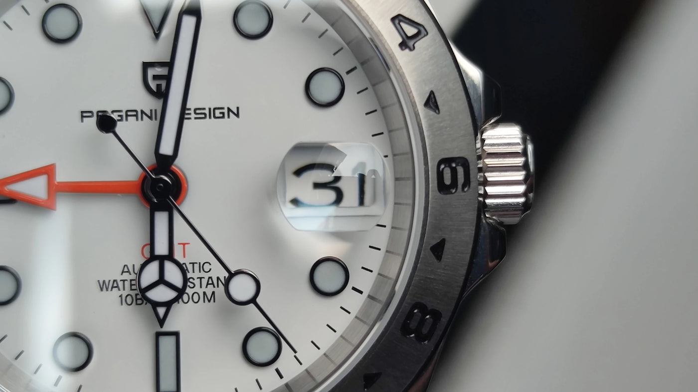 PAGANI DESIGN 2024 NEW NH34 GMT Men Automatic Mechanical Watch Adventurer Stainless Steel Luxur Waterproof Sapphire Reloj Hombre
